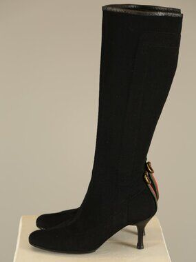 Vintage GUCCI Canvas Boots